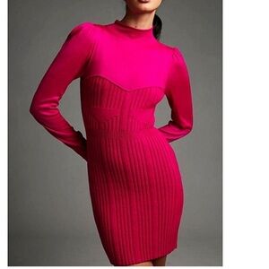 Elegant Pink Women's Dress